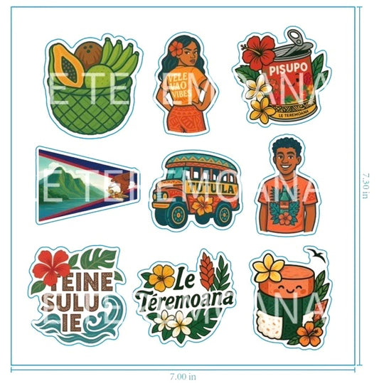 Le Teremoana Sticker Sheet