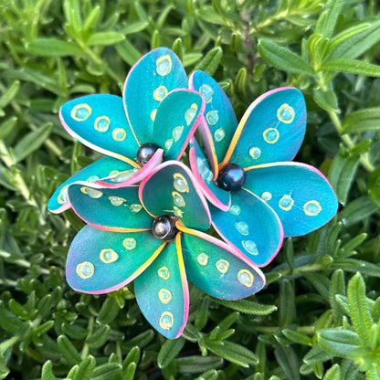 Hand-painted Triple Pua