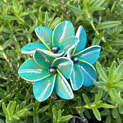 Hand-painted Triple Pua