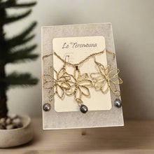 Load image into Gallery viewer, Tiarenui Freshwater Pearl Set
