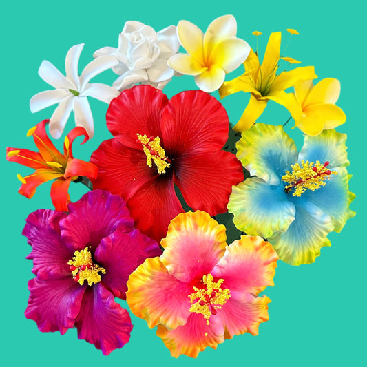 Le Teremoana Flower Bundle (10 PCs)