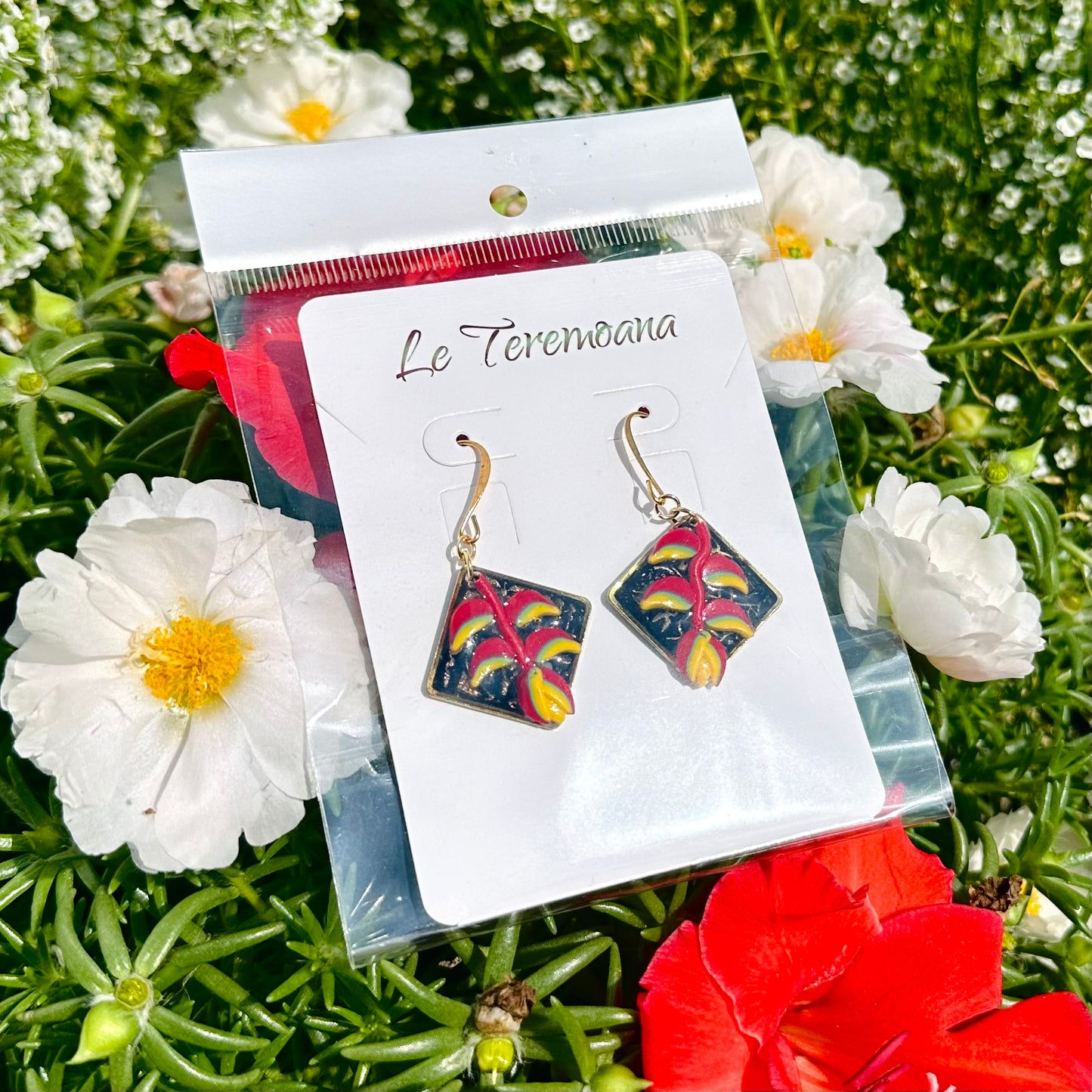 Handmade Vae Pa’a Earrings