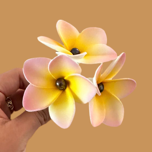 Triple Pua with Freshwater Pearls