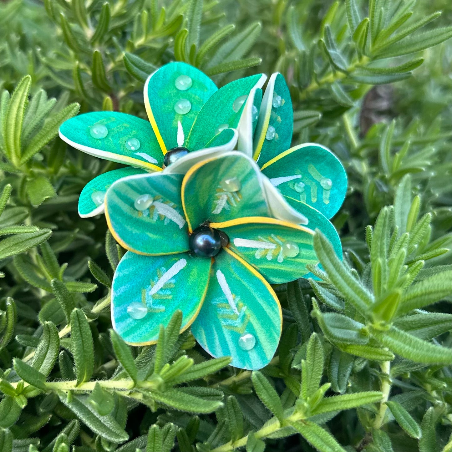 Hand-painted Triple Pua