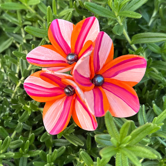 Hand-painted Triple Pua