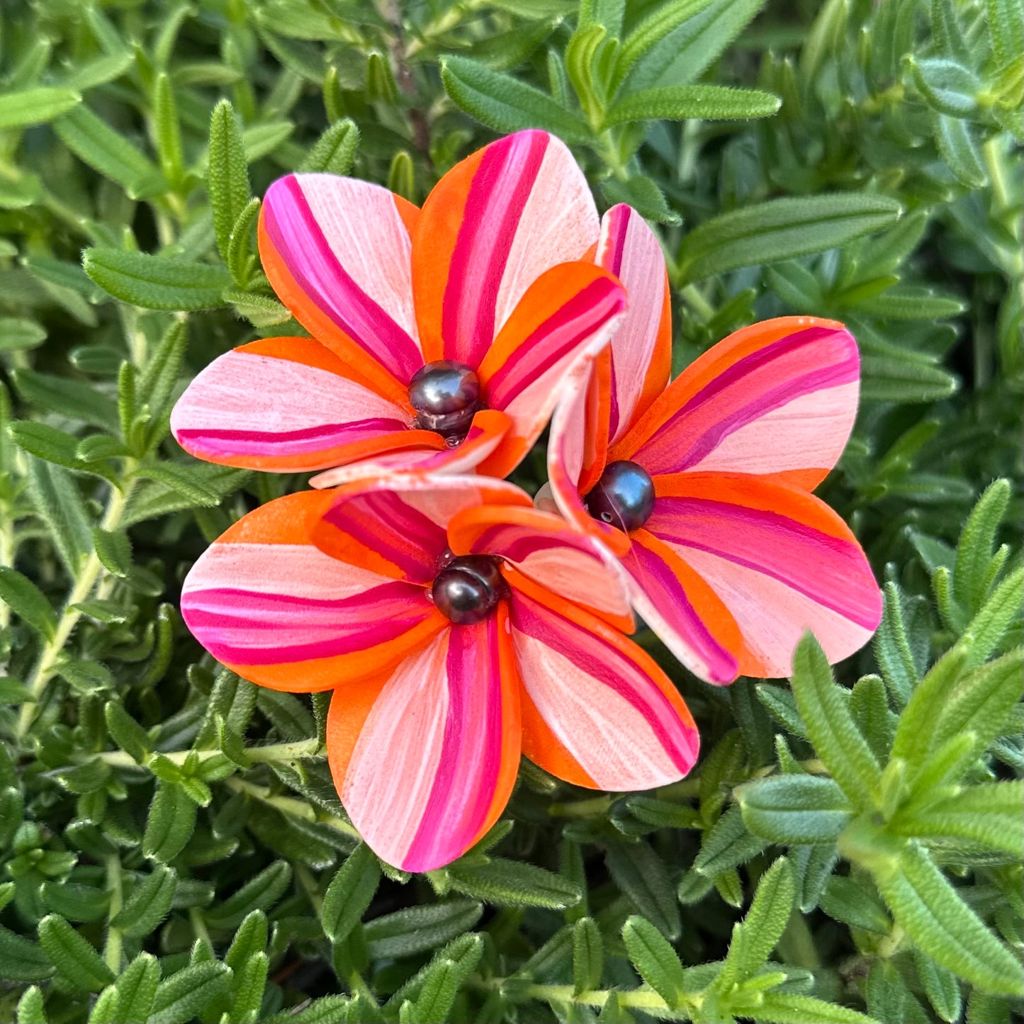 Hand-painted Triple Pua