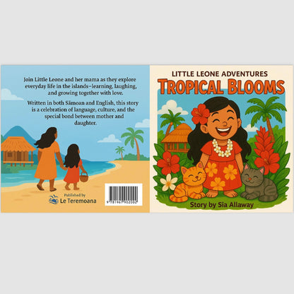Tropical Blooms (Sāmoan & English)