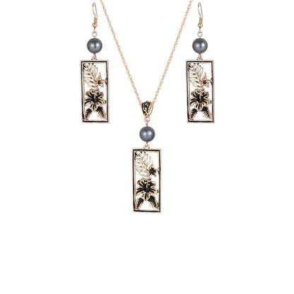 Lei Aloha Necklace Set